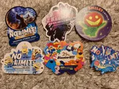 USJ　ステッカー　シール　ハロウィン　ポケモン　25周年