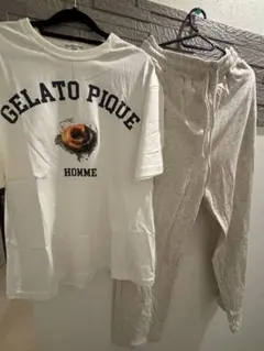 ジェラートピケオム　セットアップ