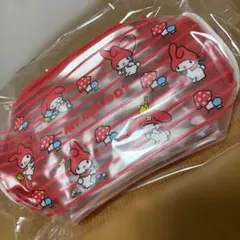 レア　マイメロディ 赤メロ　赤ずきんポーチ　希少　レトロ　当時物