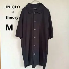 UNIQLO x Theory ポロシャツ ブラック Mサイズのサムネイル