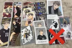 ハイキュー！ ステッカー クリアカード 宮治セット