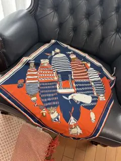 新品未使用BVLGARI シルクスカーフ 気球デザイン 85cm*85cm - メルカリ