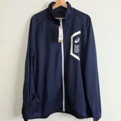 新品 タグ付き アシックス 大きめサイズ 3XLトレーニングウエア ジャージ