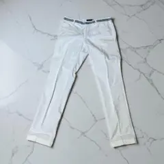 ろ*ん様 MASON’S メイソンズ　イタリアブランド　チノパン　ホワイト　メンのサムネイル
