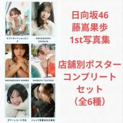 藤嶌果歩 写真集 店舗別ポスター コンプリートセット