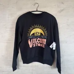 VOLCOM 裏起毛スウェット ブラック XS 新品タグ付き
