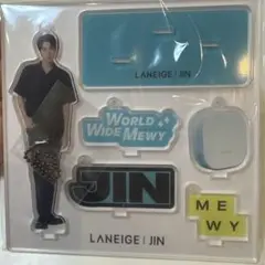 お纏め。NEW‼️防弾少年団 BTS ジン ソクジン アクリルブロック ♡型 BTS JIN ハート型アクリルフォトブロック・アクリルマグネット