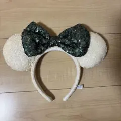 ミッキーマウス　カチューシャ（スパンコール）