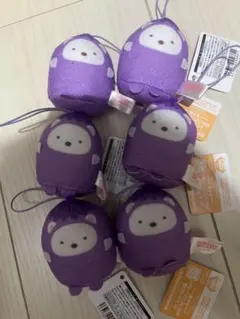 すみっコぐらし ようこそ！たべもの王国 おやさいちびマスコット 6個セット