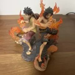 ワンピース ルフィ エース　フィギュア