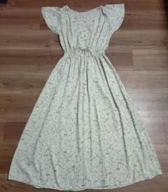 GU　フラワープリントワンピース　XS