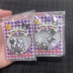 サンリオ　シャカシャカフレークシール風チャーム　クロミ