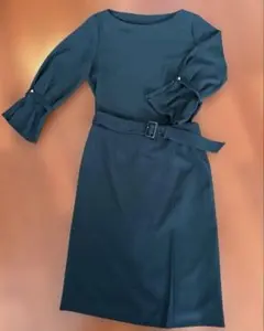 ダークグリーン フレアスリーブ　セット