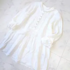 ジャーナルスタンダード　ピンタック　コットンブラウス　ふんわり　ゆったりのサムネイル
