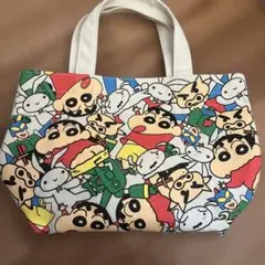 未使用クレヨンしんちゃんマチ付きトートバッグ