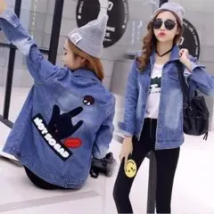 レディース 可愛い♡デニム ジャケット Gジャン☆