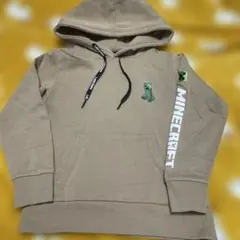 Minecraft クリーーパー パーカー ベージュ