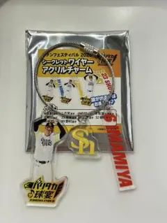 ホークスファンフェスシークレットワイヤーアクリルチャーム6今宮健太