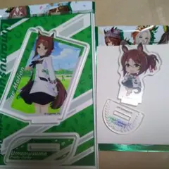 ウマ娘 アクリルスタンド ファインモーション DAISO
