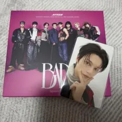 ATEEZ BAD Japanese Ver. アルバム 開封済 ウヨン トレカ