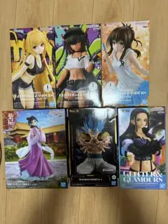 匿名配送！美少女フィギュア等6点セット！ ToLOVEる 薬屋のひとりごと等