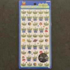 ボンボンドロップシールmini ディズニー　エイリアン　リトルグリーンメン