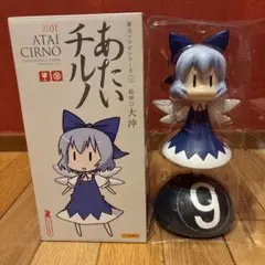 東方ソフビシリーズ01 あたいチルノ フィギュア