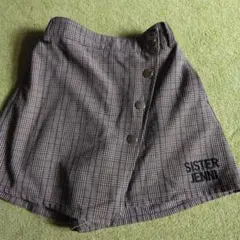 SISTER JENNI チェック柄キュロットスカート