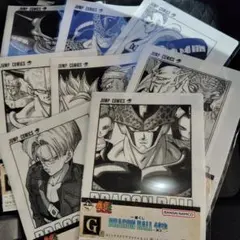 一番くじ ドラゴンボール 40th G賞 コミックスクリアファイルセット８枚