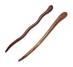木製かんざし 2本セット