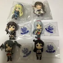 艦隊コレクション　フィギュア6点セット　　ちびきゅんキャラ等のサムネイル