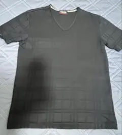 NICOLE CLUB FOR MEN Vネック Tシャツ ネイビー