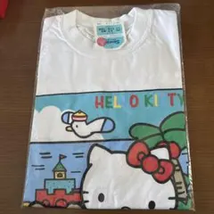 【新品未開封】Tシャツ　90s Sanrio サンリオ　120 ハローキティ　白
