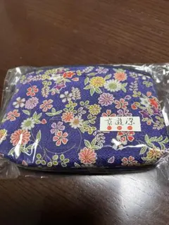 可愛い花柄　和風ポーチ