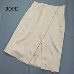 【ロペ】スリットタイトスカート ストレッチ ミモレ丈 オフィス 通勤 前スリットのサムネイル