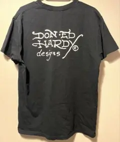 DON•ED HARDY エドハーディー　Tシャツ　M 黒　半袖