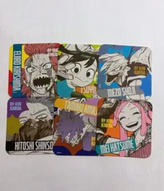 ヒロアカ 原画展 アートコースター 6種セット