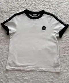 美品 MARY QUANT バイカラーラインデイジー Tシャツのサムネイル