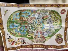 ☆東京DL スーベニアマップ 1987年製とシールのセットのサムネイル