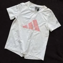 adidas テニスウェア　130/64 J140 白