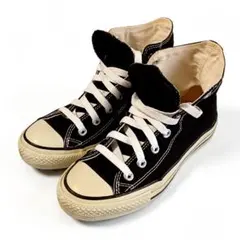 ​【美品】コンバース オールスター ハイカット ブラック 23.0cm 箱なし