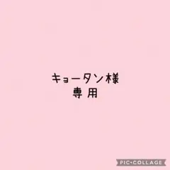 キョータン様専用です♡