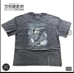 オ　Ghost in The Shell ビンテージ加工Tシャツ 攻殻機動隊 L