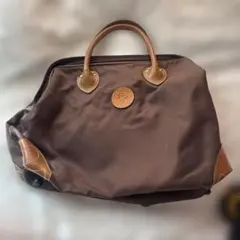 ブラウン ボストンバッグ