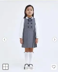 【美品】ワンピース&ボレロ 2点セット グリーンレーベルリラクシング 卒入園