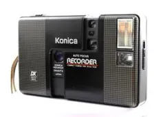 おこし様【完動品】konica recorder ブラック フィルムカメラ 2025年最新】konica recorderの人気アイテム - メルカリ