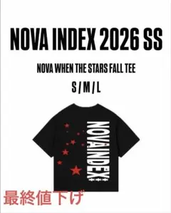 NOVA INDEX NOVA AURA MAXIMAL TEE Sサイズ - メルカリ