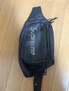 Supreme ブラック ボディバッグ　ウエストバック レザー 24FW Supreme ブラック ボディバッグ ウエストバック レザー 24FW - メルカリ