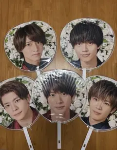 ジャニーズ うちわ 5点セット