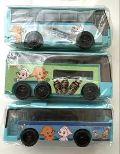 佐藤製薬 サトちゃん ミニカー バス 3台セットのサムネイル